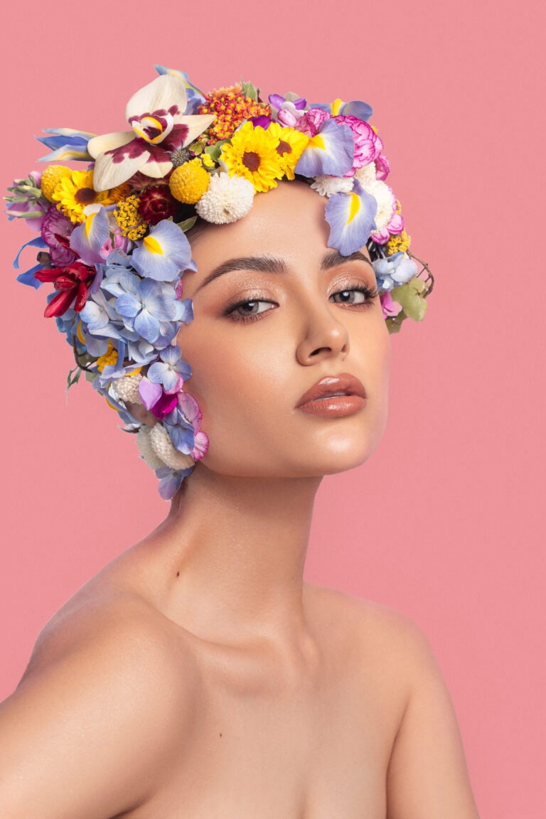 sesion de foto portafolio florista