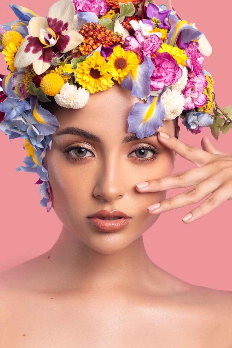sesion de foto portafolio florista