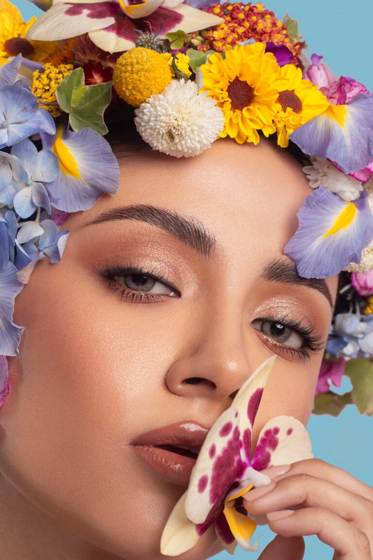sesion de foto portafolio florista