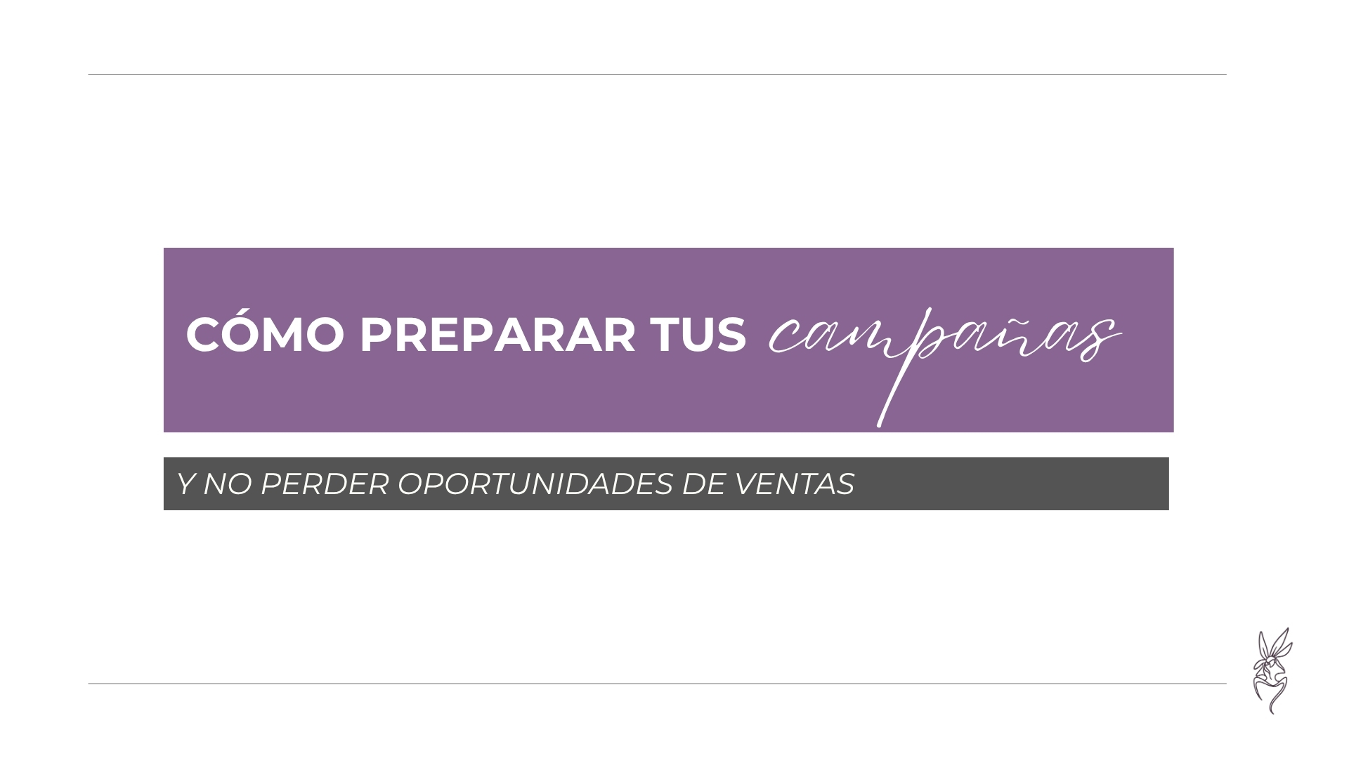 Cómo preparar tus campañas